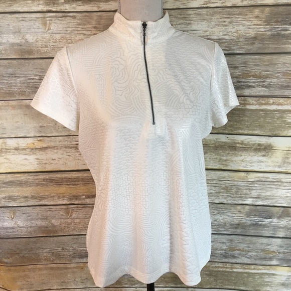 Chico's Tops - Chico’s Weekend 1/4 Zip Shirt, Size 1